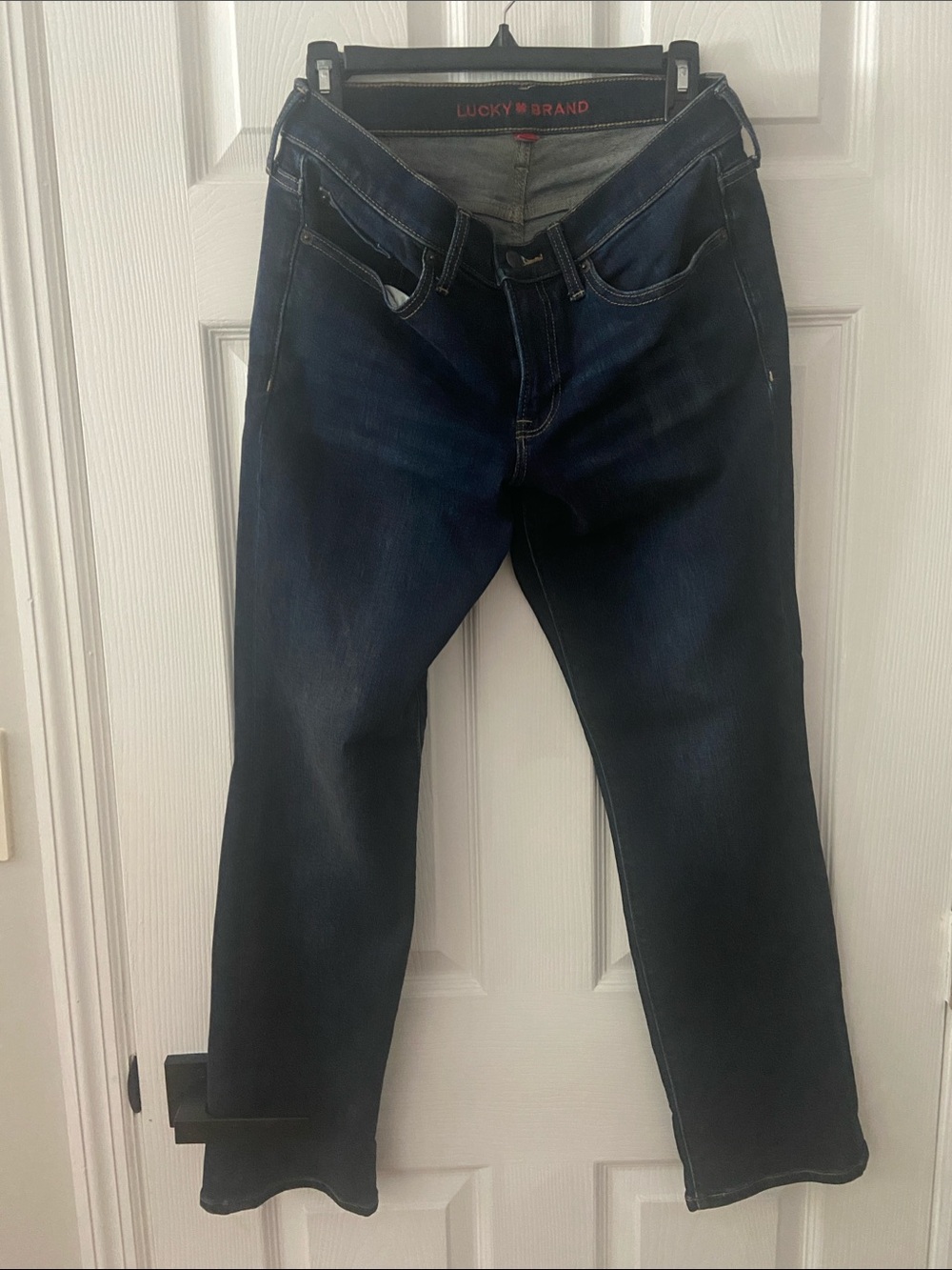 Lucky Brand Women’s Navy Straight Leg Jeans